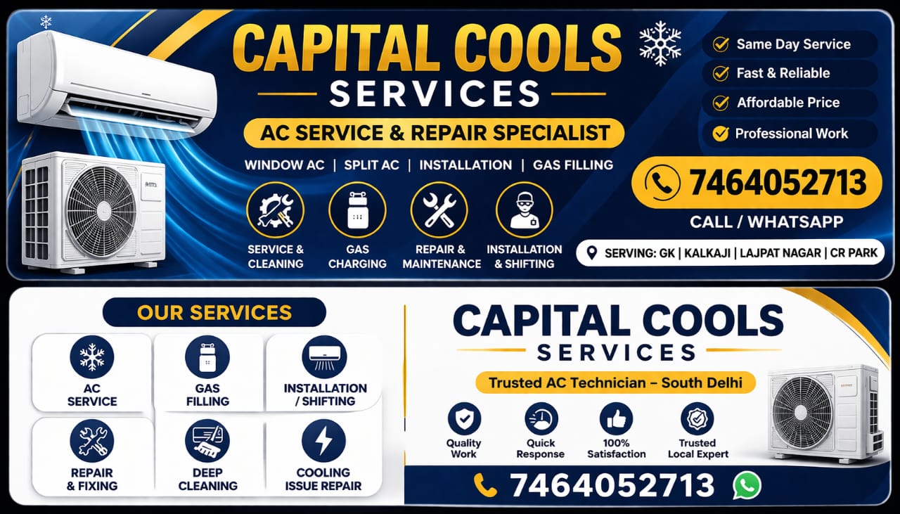 Capital Cool Services Delhi Ac Repair technician in Delhi